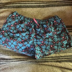 Floral Patterned Board Shorts